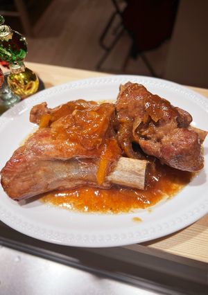 柚子ジャム☆柔らか！スペアリブの煮込み-レシピのメイン写真