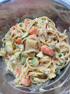 野菜とたまごのパスタサラダ-レシピのメイン写真