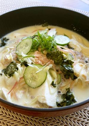 「減らソルト」パッ!と簡単冷や汁ごはん-レシピのメイン写真