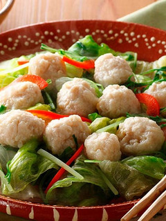 みつせ鶏旨みだんごの蒸し野菜-レシピのメイン写真