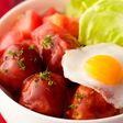 みつせ鶏の肉だんごロコモコ丼