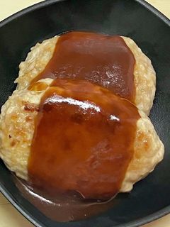 鶏つくねチーズハンバーグ-レシピのメイン写真