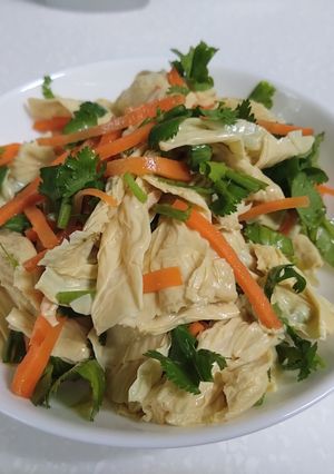 中華風湯葉の和え物-レシピのメイン写真