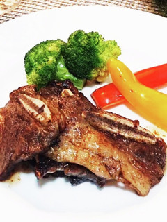 焼き肉のたれで 骨付きカルビー-レシピのメイン写真