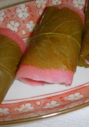 関東風の桜餅（米粉使用）-レシピのメイン写真