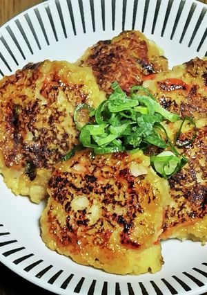もちふわ♪おろしレンコンの照り焼き-レシピのメイン写真