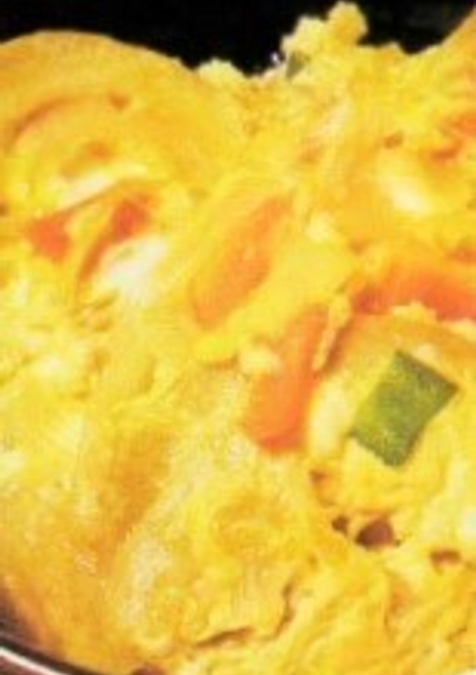 白ねぎと焼き麩の卵とじ-レシピのメイン写真