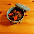 干し椎茸と人参の甘辛煮