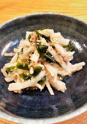 大根とワカメのポン酢和え-レシピのメイン写真