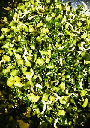 ご飯がススム♪大根葉のナムル風ふりかけ-レシピのメイン写真
