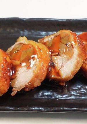 【簡単おせち料理】お手軽チキンロール-レシピのメイン写真