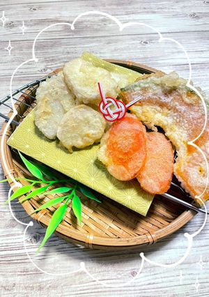里芋の天ぷら（レンチン無し、簡単）-レシピのメイン写真