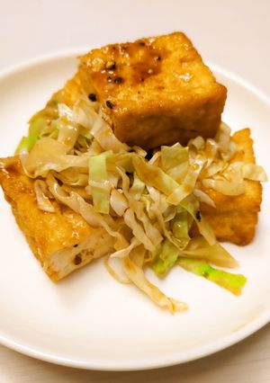 簡単！厚揚げ野菜のスパイス炒め-レシピのメイン写真