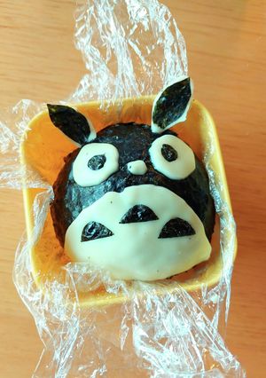 あるもので！トトロおにぎり-レシピのメイン写真