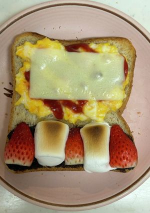 チョコいらず！かんたんスモアトースト-レシピのメイン写真
