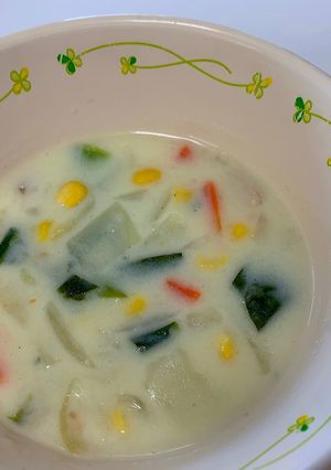 ポテトチャウダー☆給食メニュー-レシピのメイン写真