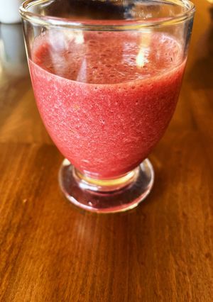 シンプルなビーツスムージー-レシピのメイン写真