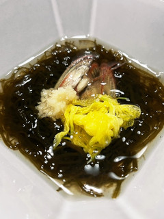 食用菊のもずく酢-レシピのメイン写真
