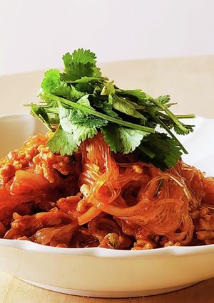 春雨キムチひき肉です☆おもてなし正月お節-レシピのメイン写真