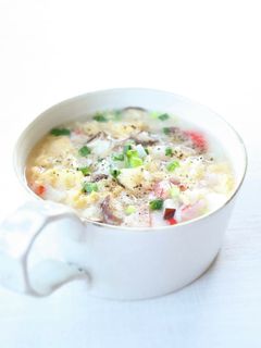 白だし×味噌で優しい【白だしおじや】-レシピのメイン写真