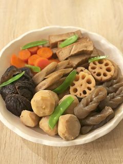 だしパックでかんたん ほっこりお煮しめ-レシピのメイン写真