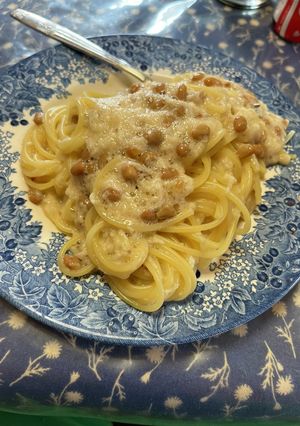 とろろ納豆のねばねばパスタ-レシピのメイン写真