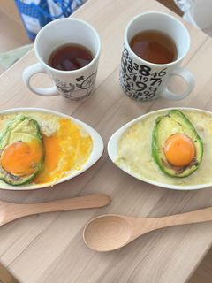 簡単おいしいアボカドグラタン!-レシピのメイン写真