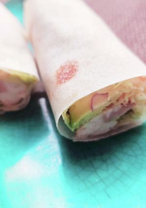正月！合鴨とアボカドのコチュジャン生春巻-レシピのメイン写真