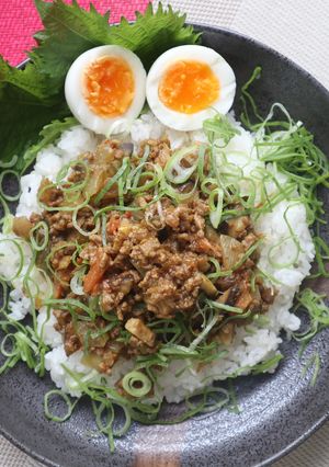 簡単和風キーマカレー-レシピのメイン写真