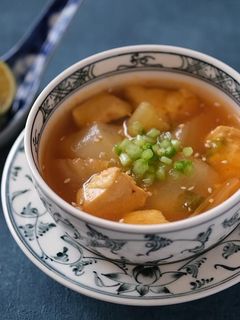 【冬の薬膳】 鶏とかぶのキムチスープ-レシピのメイン写真