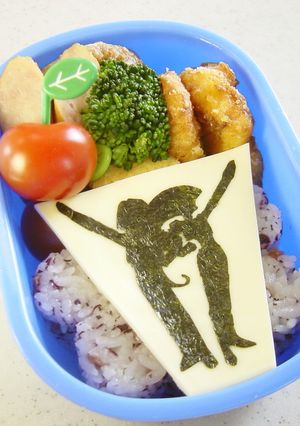 ムサシ&コジロウ☆お弁当(キャラ弁)-レシピのメイン写真