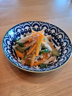 ごぼうのゴマ酢サラダ -レシピのメイン写真