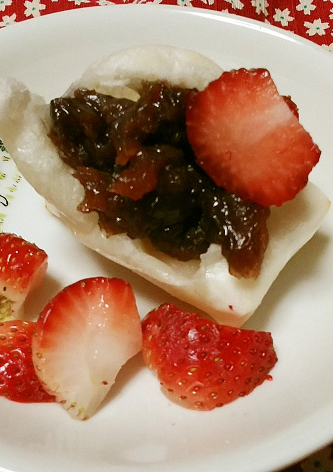 いちご大福風-レシピのメイン写真