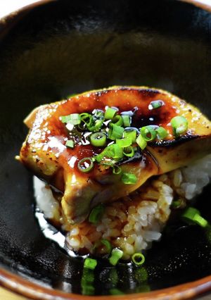 銀座シノワ風 和風フォアグラ丼　低温調理-レシピのメイン写真