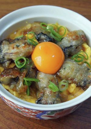 牡蠣たま丼-レシピのメイン写真