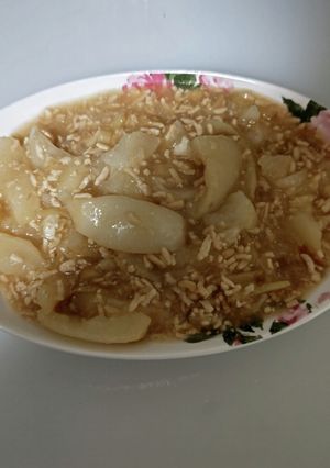 ホックリトロトロ挽き肉とカブの生姜煮-レシピのメイン写真