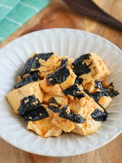 5分で完成!ピリ辛♡韓国風くずし豆腐-レシピのメイン写真
