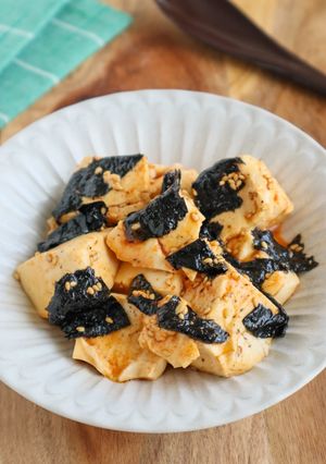 5分で完成!ピリ辛♡韓国風くずし豆腐-レシピのメイン写真