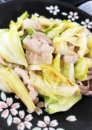 キャベツと豚バラの塩だれ炒め-レシピのメイン写真