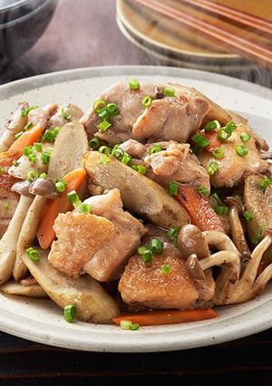 みつせ鶏もも肉の和風炒め-レシピのメイン写真