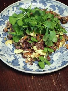 パクチーと桜えびのチャーハン-レシピのメイン写真