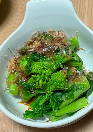ぱぱっと簡単菜花（菜の花）の副菜-レシピのメイン写真