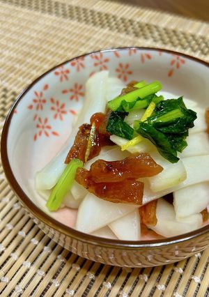 干し柿とかぶの浅漬け-レシピのメイン写真