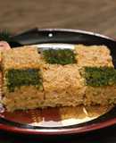ジューシーなひき肉です！松風焼き