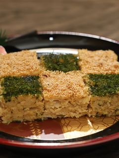 ジューシーなひき肉です!松風焼き-レシピのメイン写真