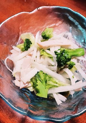 給食の大根とハムのサラダ-レシピのメイン写真
