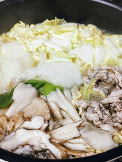 簡単!大盛り野菜の煮込みラーメン風独り鍋-レシピのメイン写真