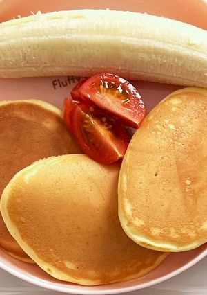 ふわふわホットケーキ-レシピのメイン写真