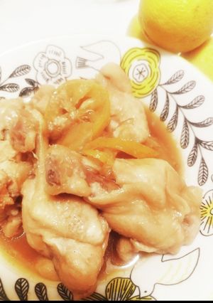 柚子ジャム仕込み手羽元煮込み-レシピのメイン写真