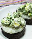 アボカドカレーチーズの濃厚パリおにぎり